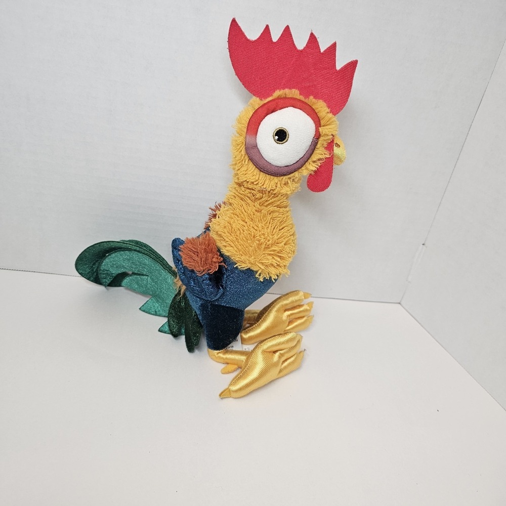 Disney Store Moana Hei Hei Chicken Rooster Plush Toy Stuffed Animal 12" - Picture 5 of 16